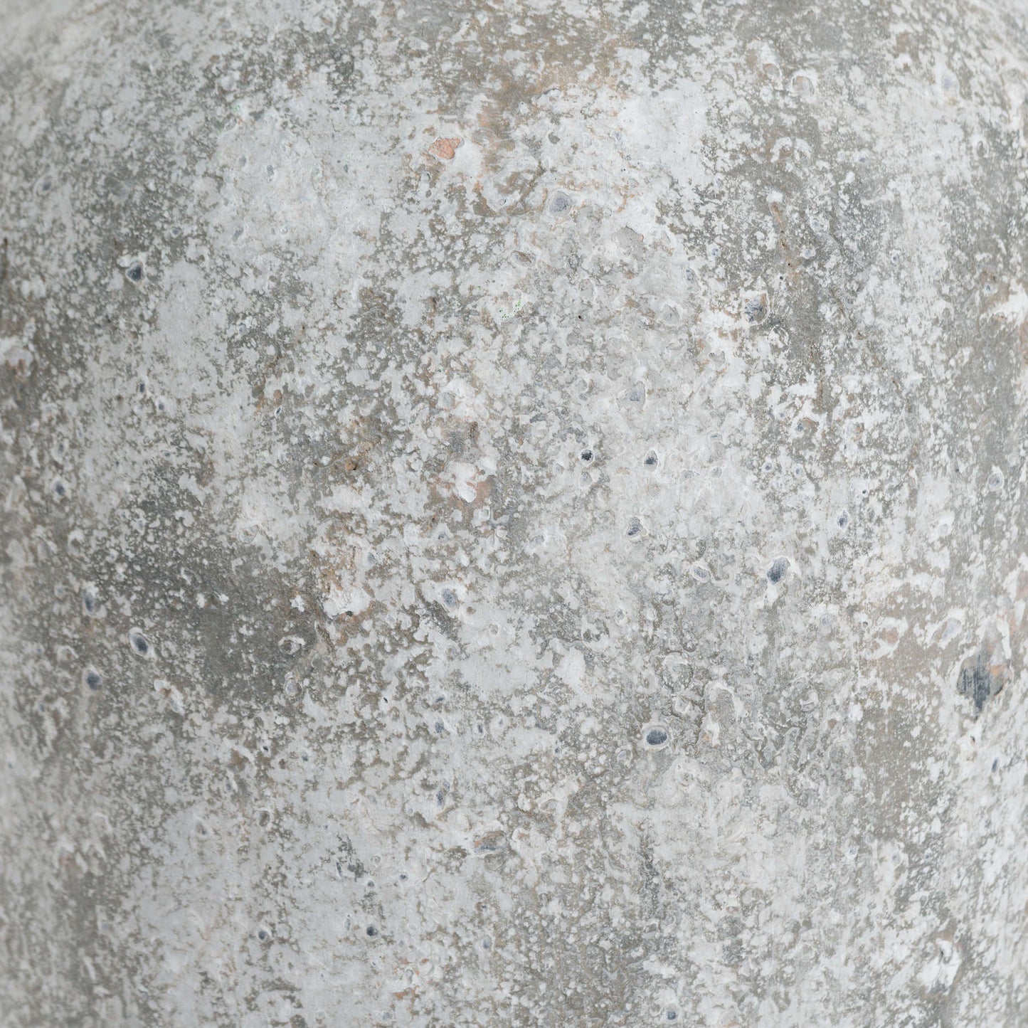 Aged Stone Tall Ceramic Vase Copper Pallas