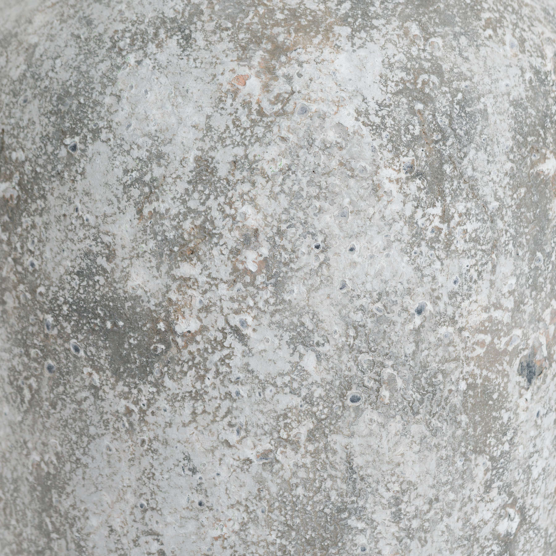 Aged Stone Tall Ceramic Vase Copper Pallas