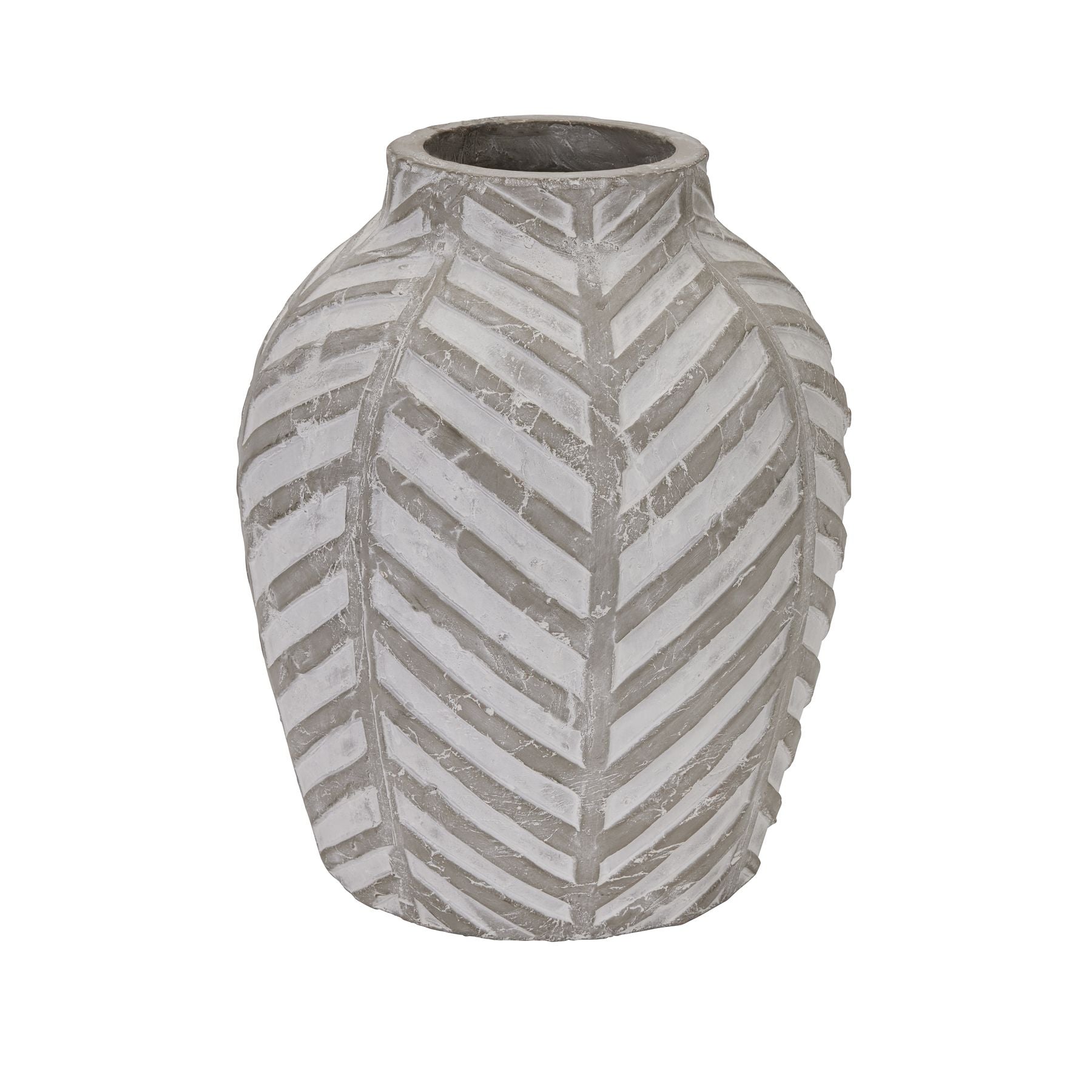 Bloomville  Stone Vase Copper Pallas