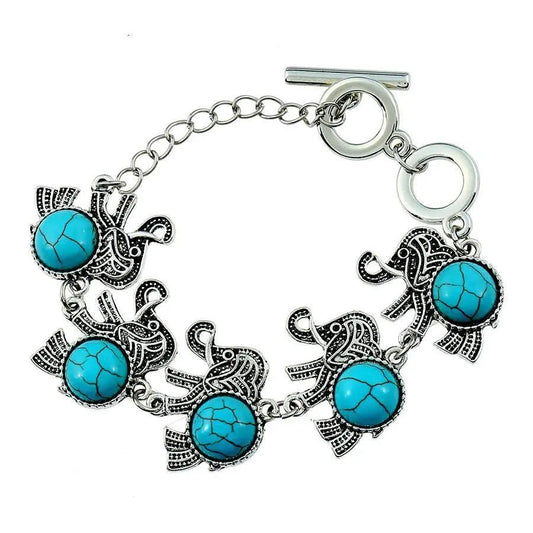 Elephant Charm Bracelet – Symbol of Strength, Luck & Protection White Elephant Shopper